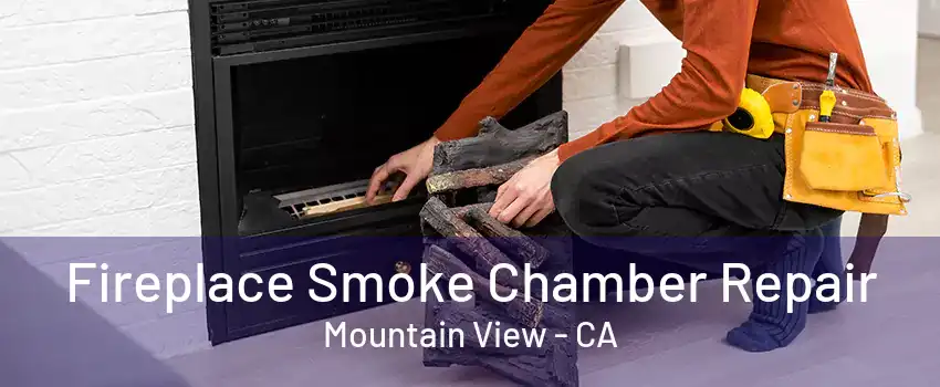 Fireplace Smoke Chamber Repair Mountain View - CA