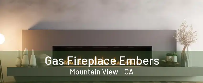 Gas Fireplace Embers Mountain View - CA