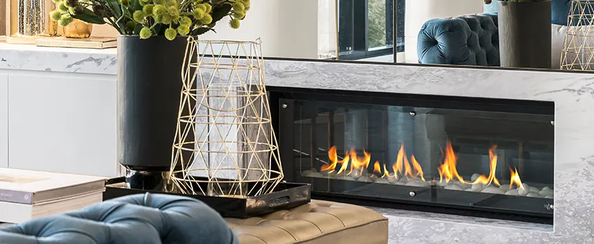 Custom Fireplace Crystals in Mountain View, California