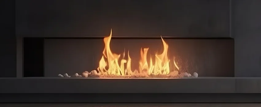 B-Vent Gas Fireplace Installation in Mountain View, CA