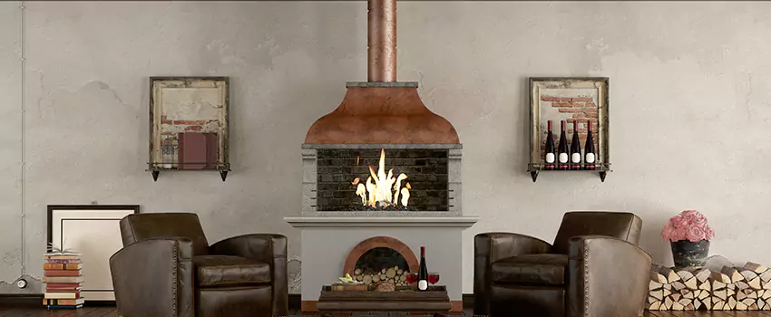 Thelin Hearth Products Providence Pellet Insert Fireplace Installation in Mountain View, CA