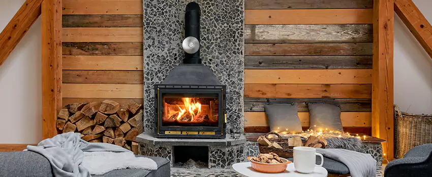 Thelin Hearth Products Direct Vent Gas Stove Fireplace Inspection in Mountain View, California